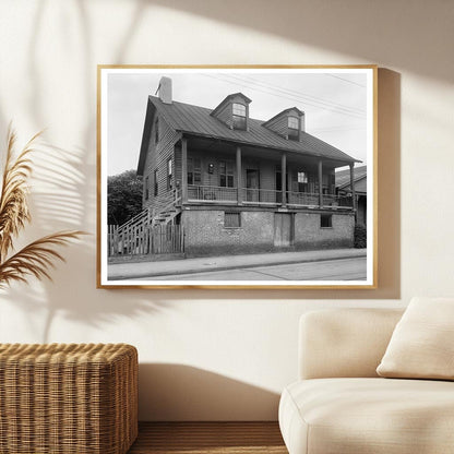 Early 20th Century Home in Mobile, Alabama 1953