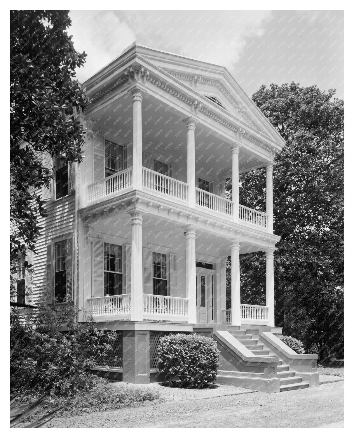 1840 Two-Story House, Spring Hill, Mobile County, AL