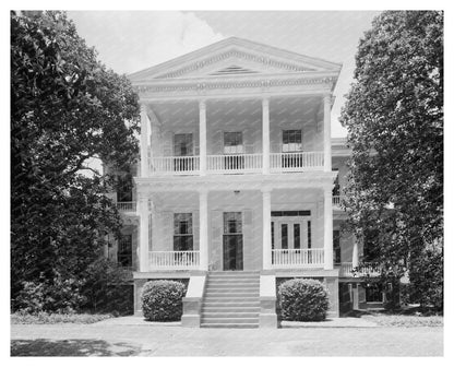 1840 Mobile AL Vintage House Photo from Carnegie Survey