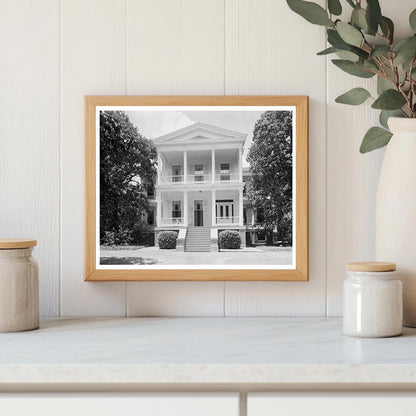 1840 Mobile AL Vintage House Photo from Carnegie Survey