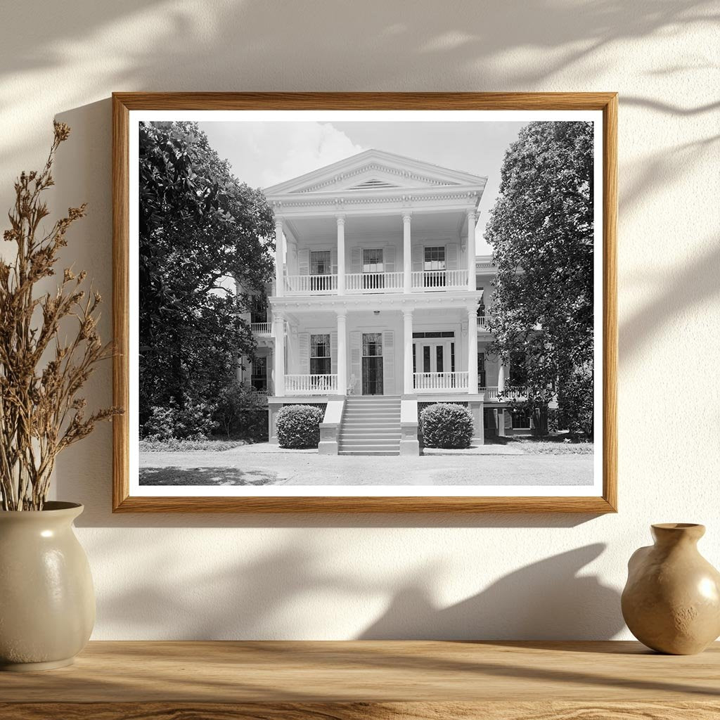 1840 Mobile AL Vintage House Photo from Carnegie Survey