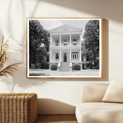 1840 Mobile AL Vintage House Photo from Carnegie Survey