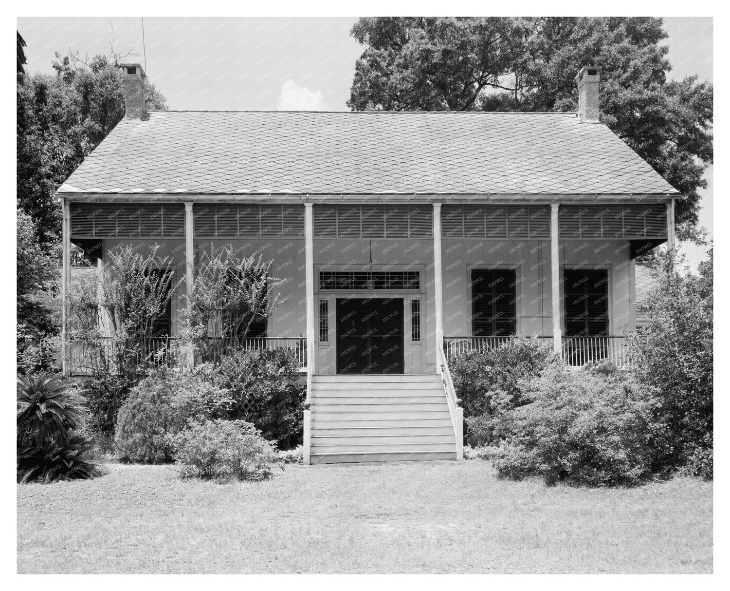 Mobile AL Vintage Building Photo 1836 Architectural History