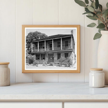 1840 Historic House in Mobile, Alabama - Vintage Photo