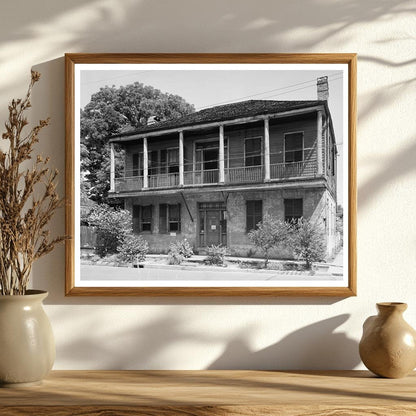 1840 Historic House in Mobile, Alabama - Vintage Photo
