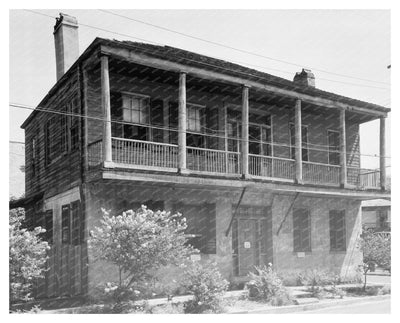 Historic Building in Mobile, Alabama - 1840 Photo
