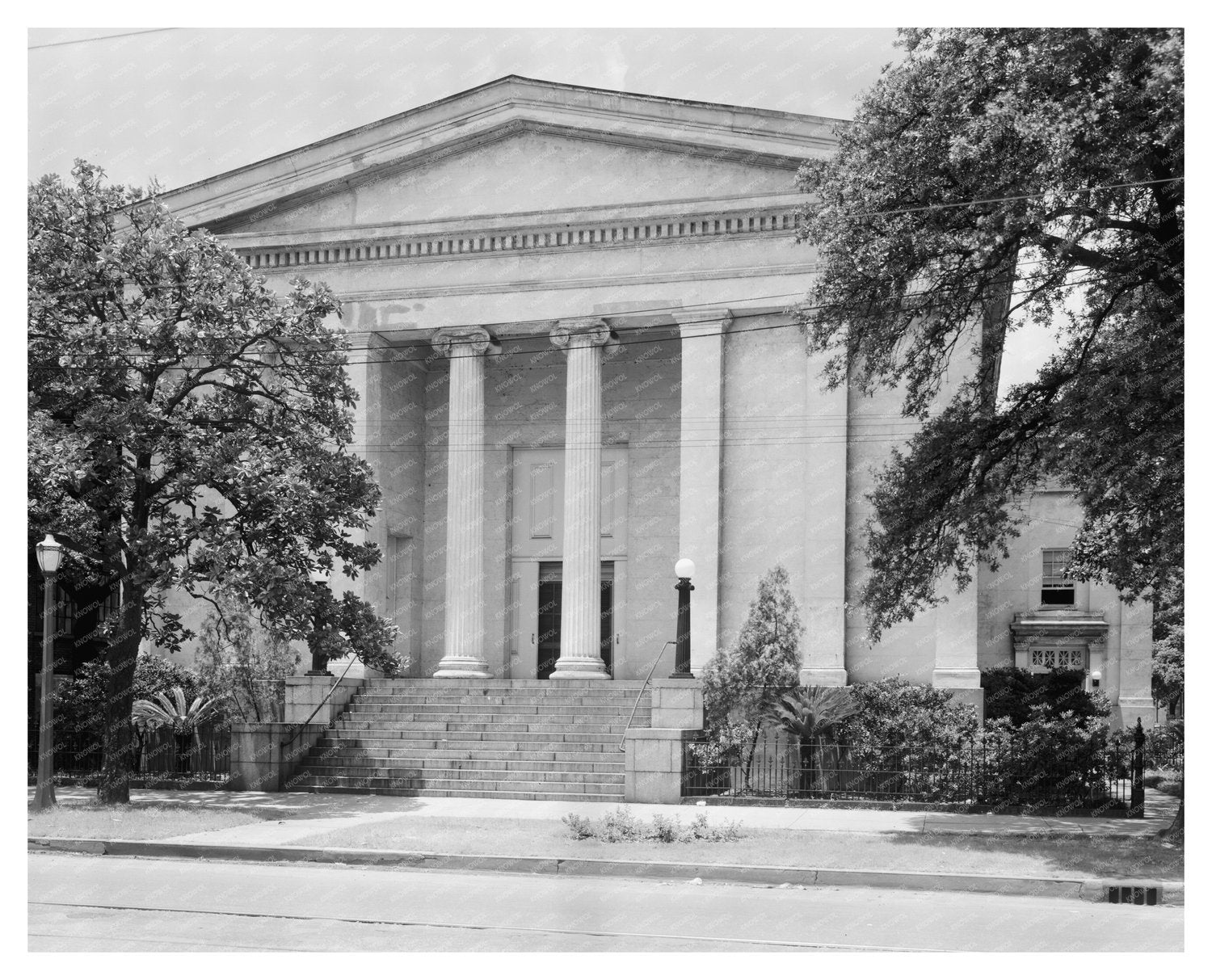 1837 Church in Mobile, Alabama - Historic Architecture
