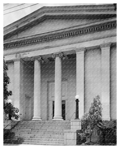1837 Mobile AL Historic Architecture Photo