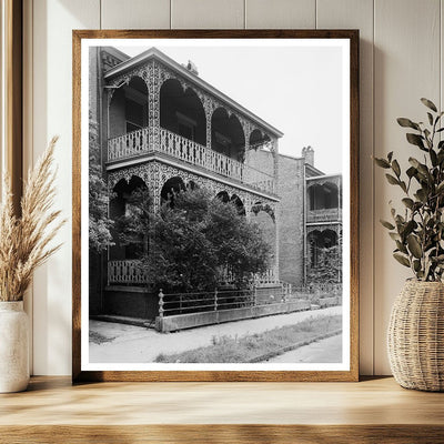 1900s Ironwork Residence in Mobile, Alabama