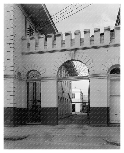 1857 City Hall in Mobile, Alabama - Historic Photo