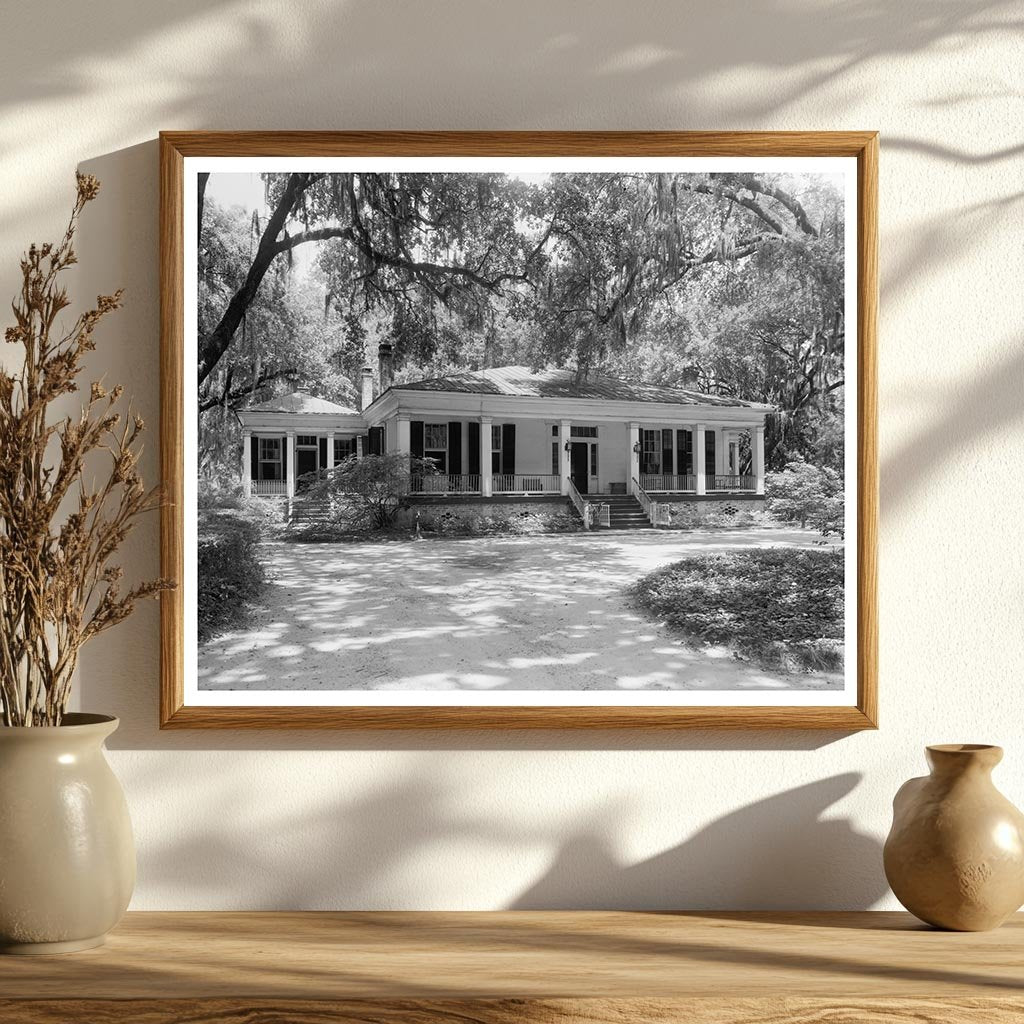 Augusta Evans House, Mobile, Alabama, 1953 Photo Archive