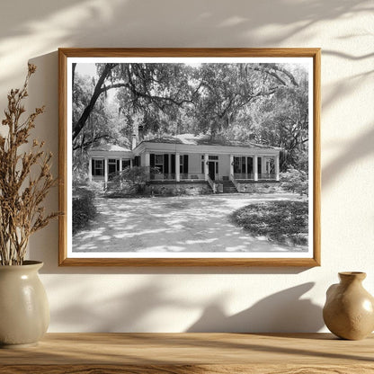 Augusta Evans House, Mobile, Alabama, 1953 Photo Archive