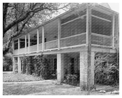 1831 Raised Cottage in Mobile, Alabama - Historical Photo