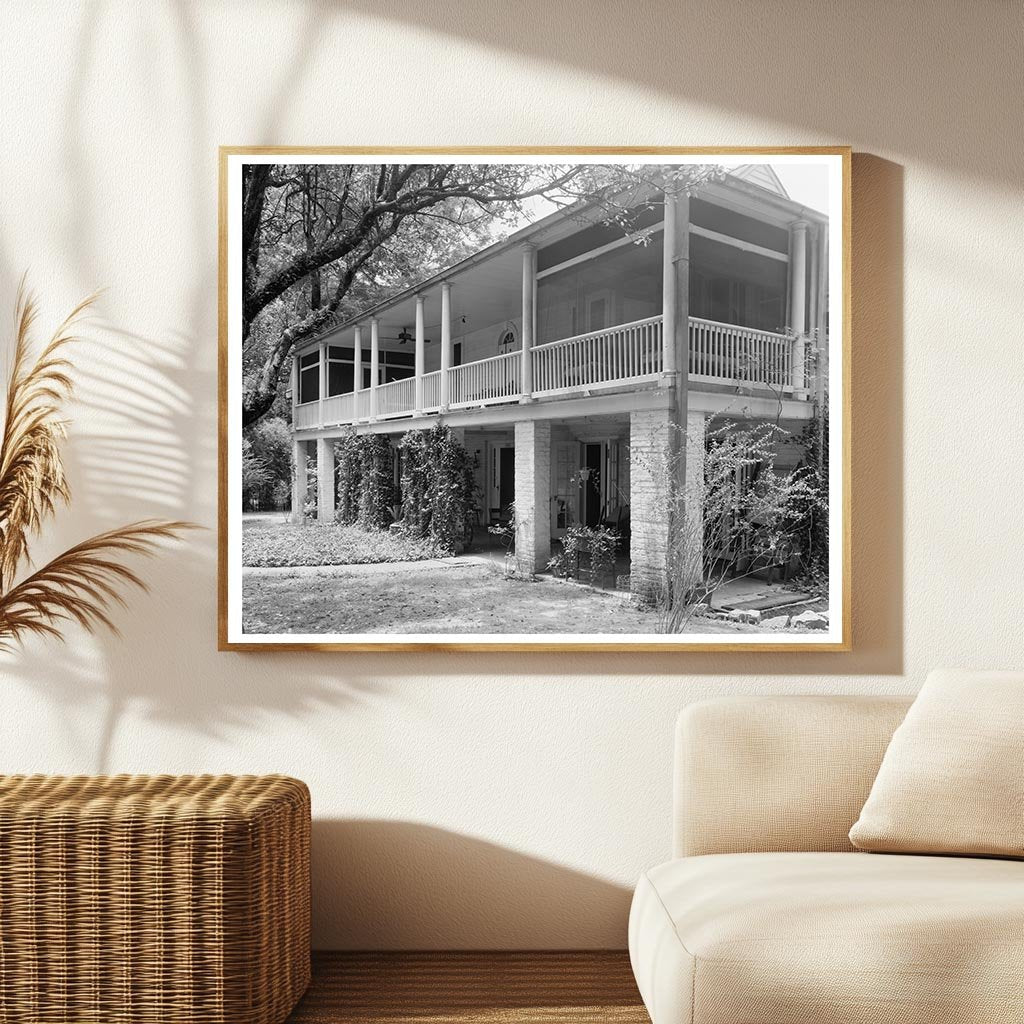 1831 Raised Cottage in Mobile, Alabama - Historical Photo