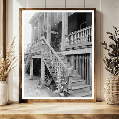 Waring House in Mobile, Alabama - Historic Photo 1846 - view 2