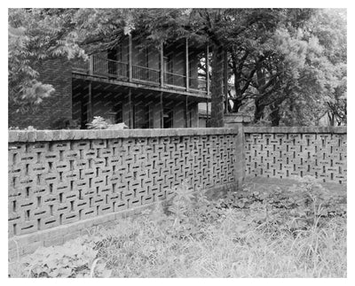 Waring House in Mobile, Alabama - Vintage Photo 1953
