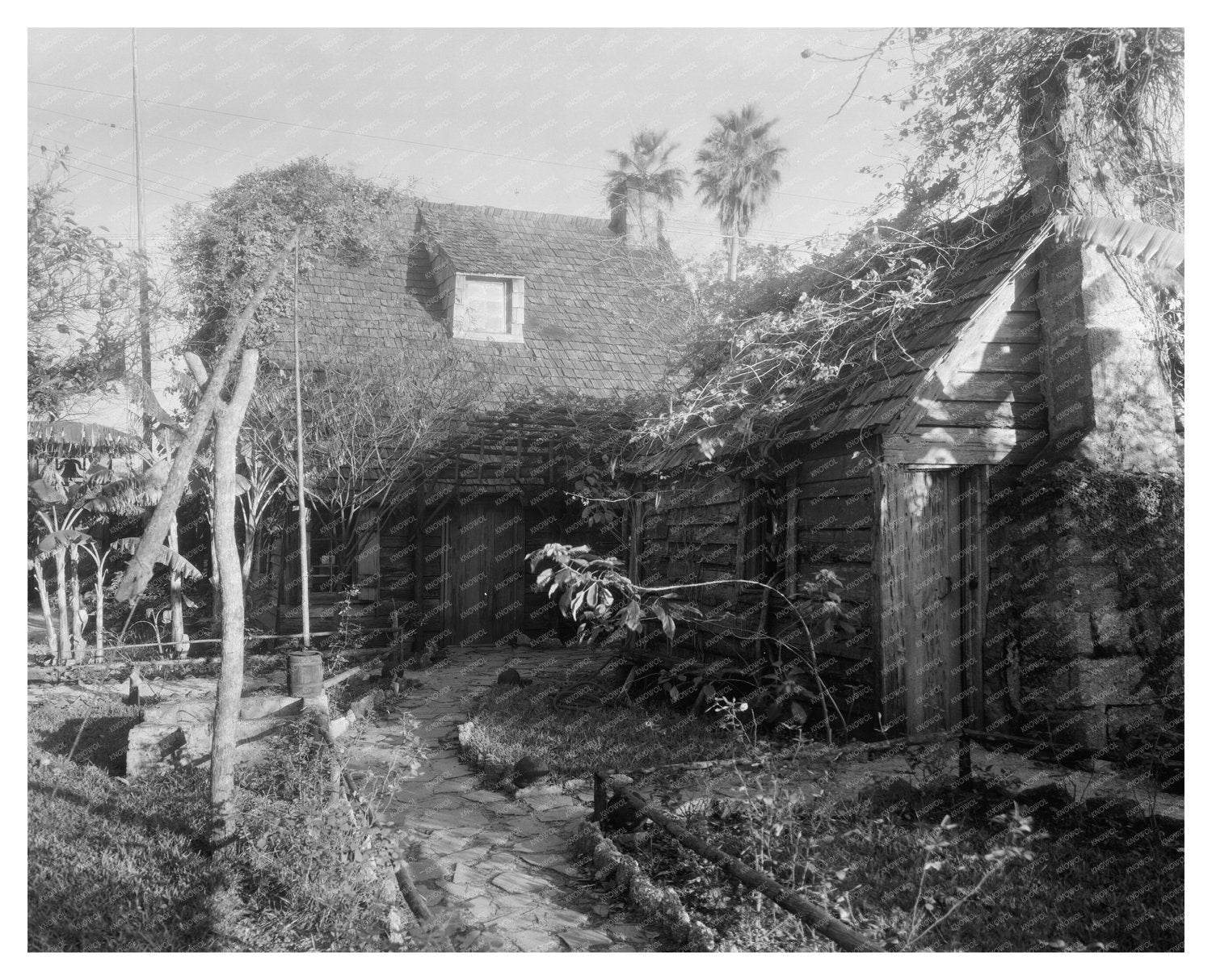 Vintage St. Augustine School Building, Florida 20th Century