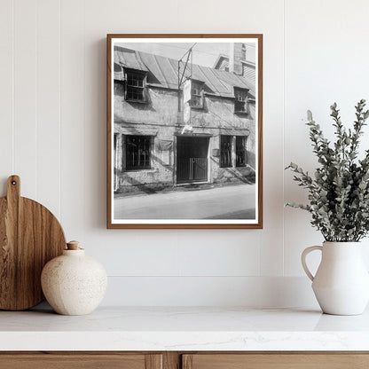 St. Augustine, FL Vintage Photo, 1803-1811 Historic Architec
