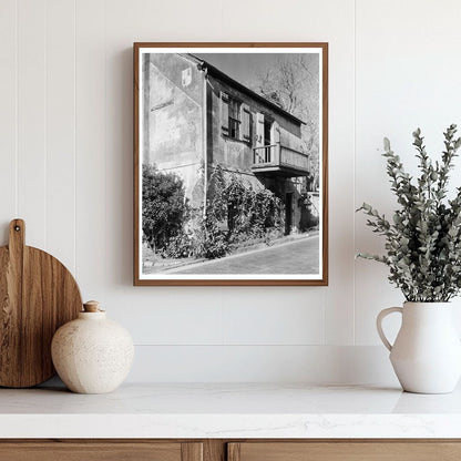 Historic Old House in St. Augustine, Florida, 1803