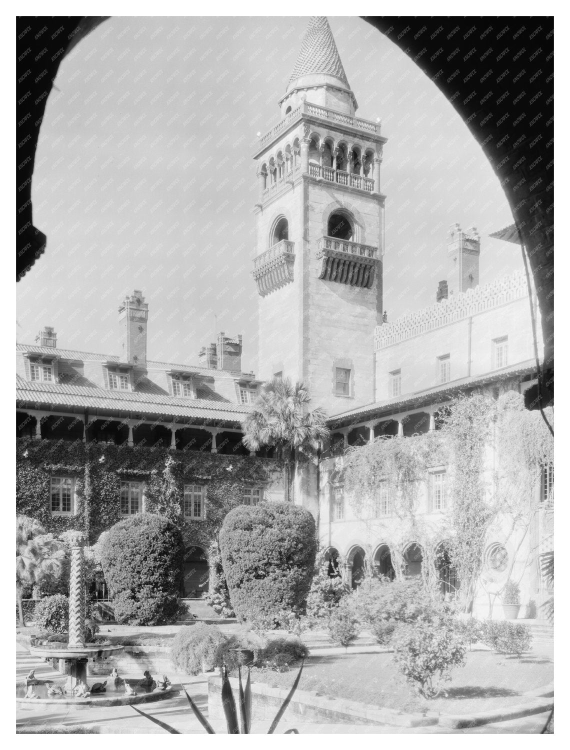 Historic St. Augustine FL Photo from Early 20th Century