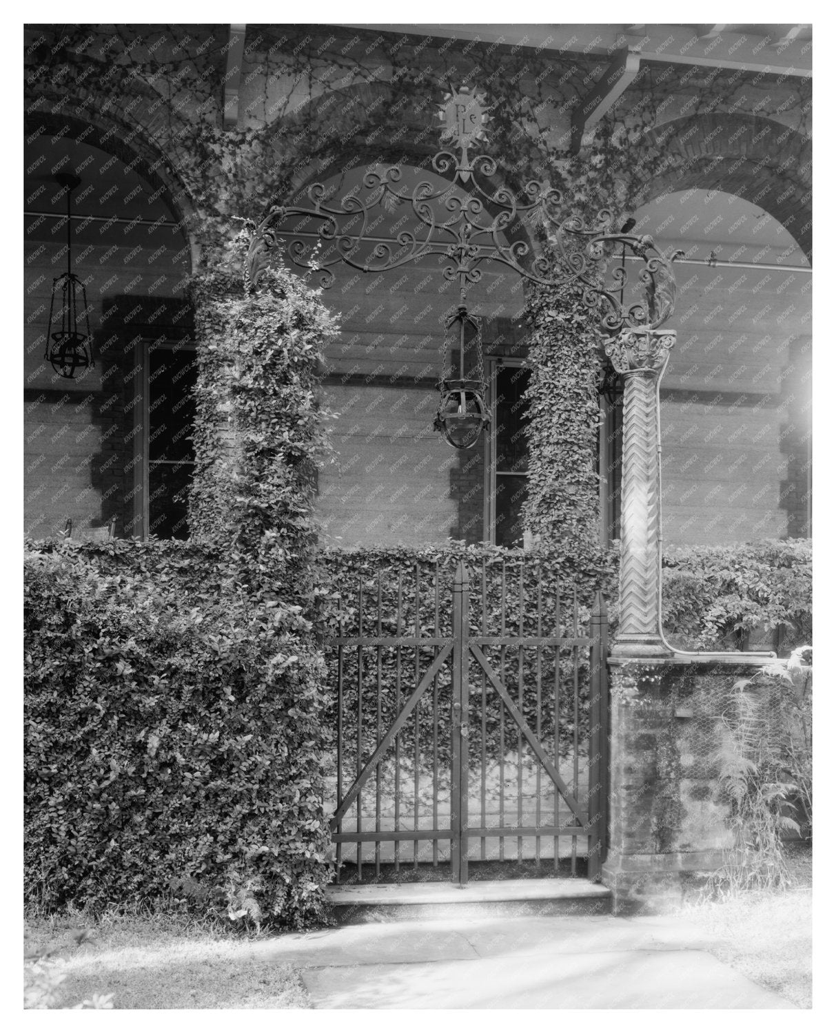St. Augustine, FL Vintage Architecture Photo 1953