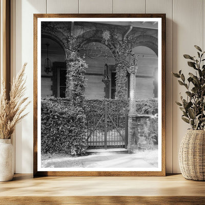 St. Augustine, FL Vintage Architecture Photo 1953