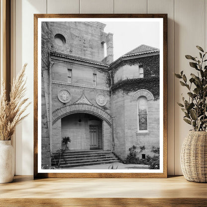 Church Doorway in St. Augustine, FL - Early 20th Century