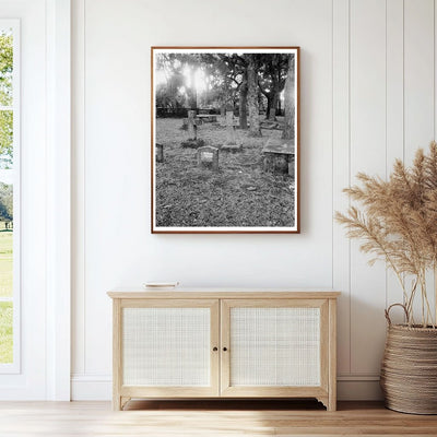 St. Augustine Cemeteries, Florida, 1953 Historic Photo