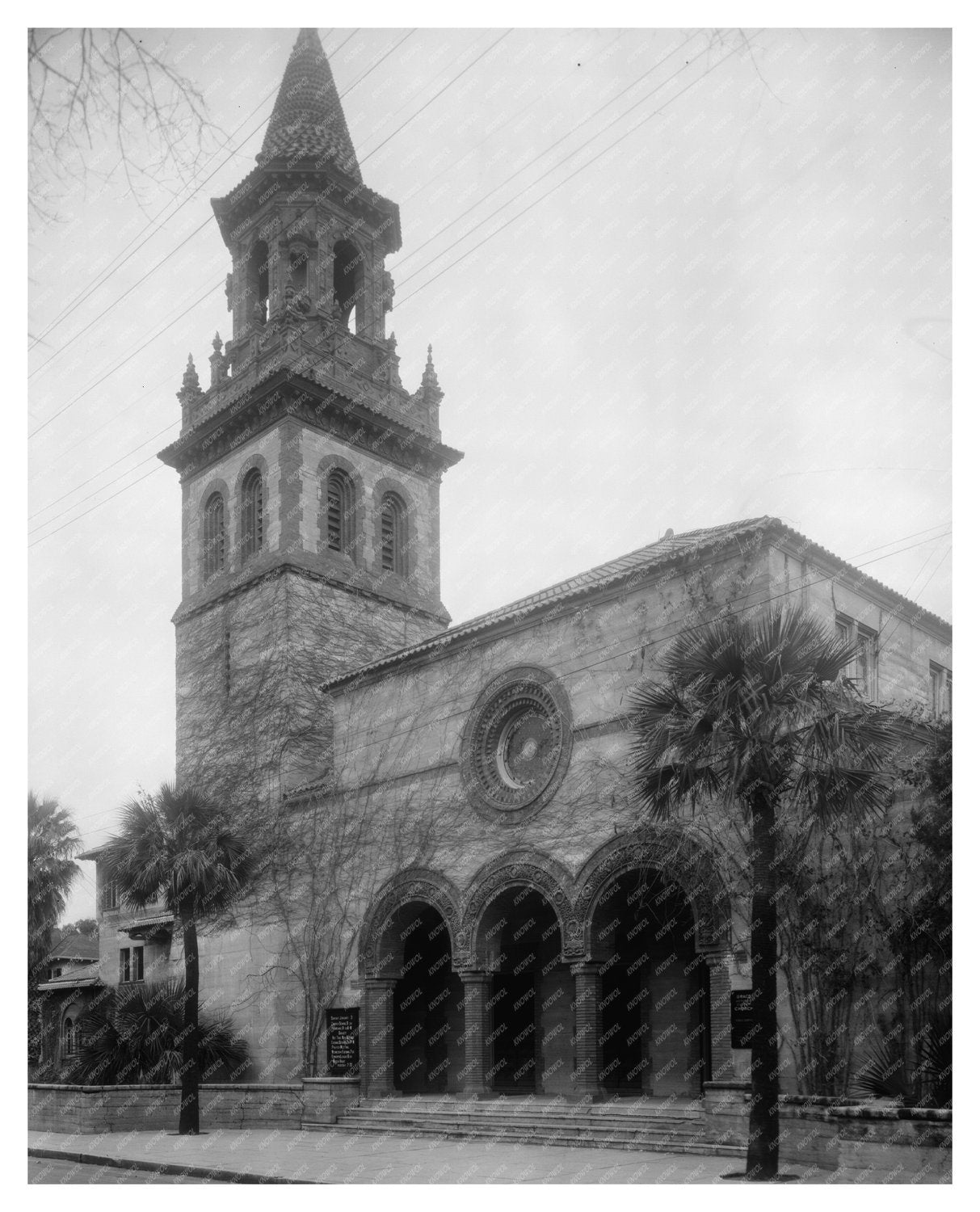 Grace Methodist Church, St. Augustine, FL, Early 20th Centur