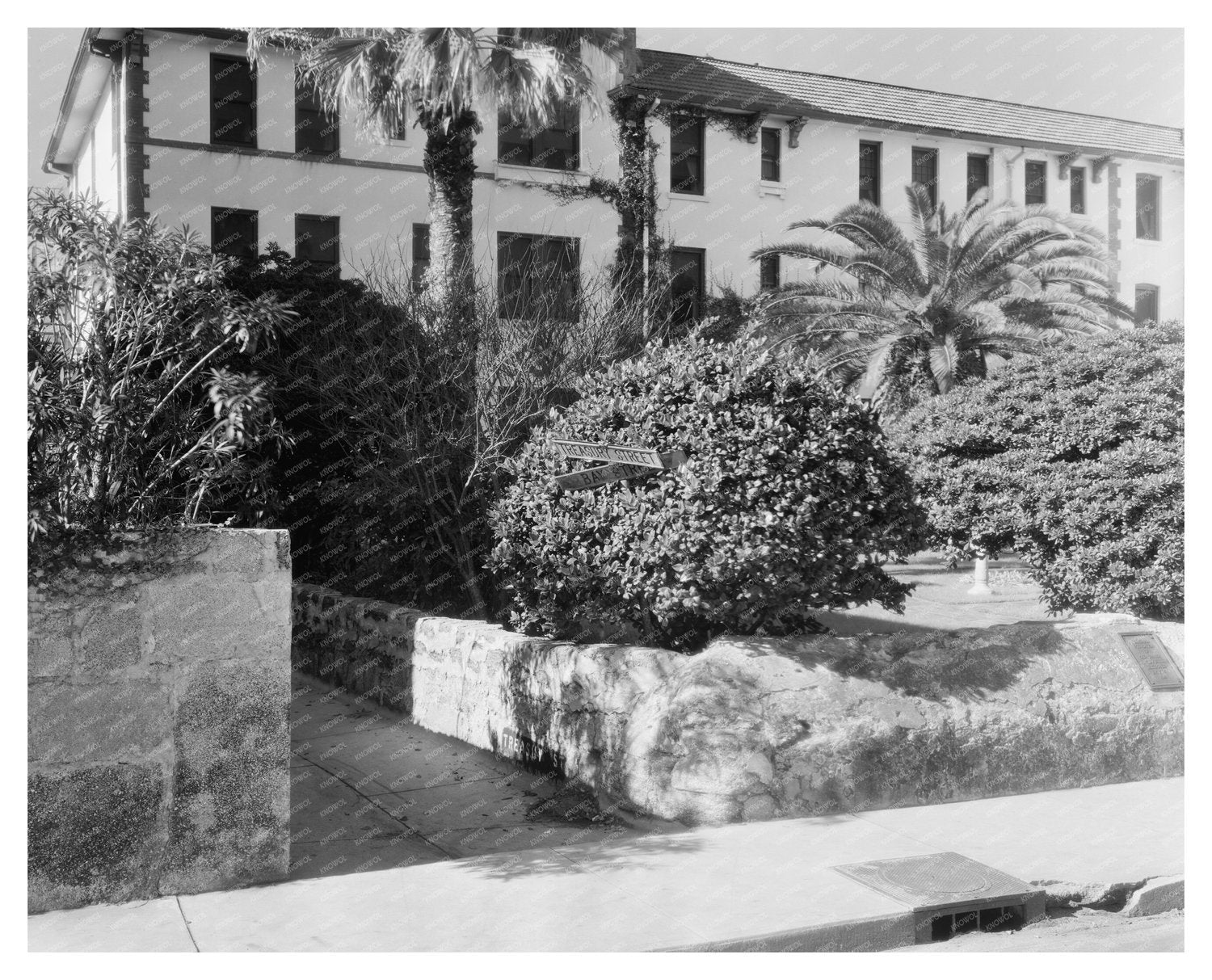 St. Augustine, FL Vintage Architecture Photo, 1953 Collectio
