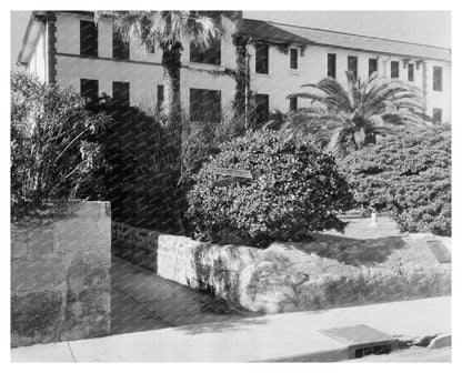 St. Augustine, FL Vintage Architecture Photo, 1953 Collectio