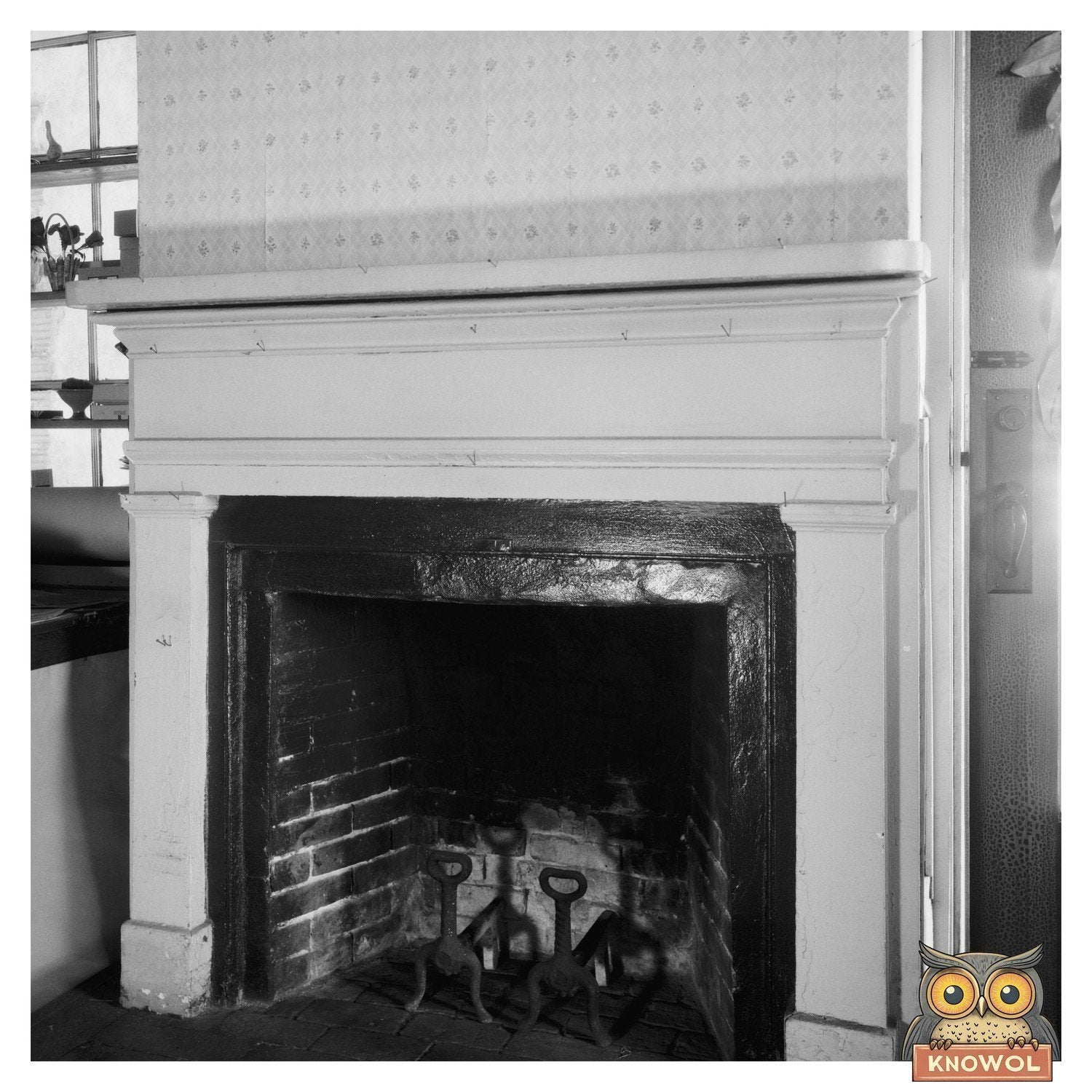 Historic Fireplace in St. Augustine, FL - Early 1900s