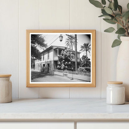 Old Spanish Treasury, St. Augustine FL, 1900s Photograph