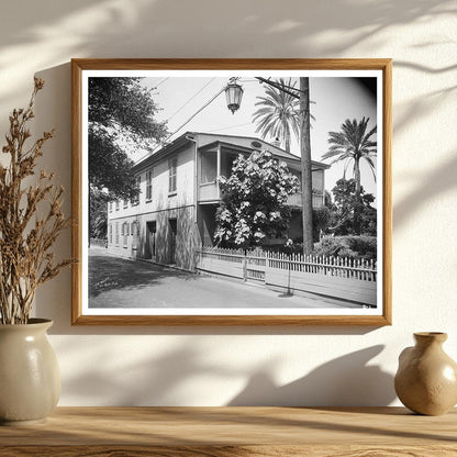 Old Spanish Treasury, St. Augustine FL, 1900s Photograph