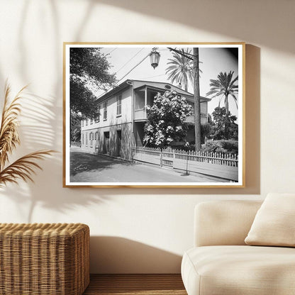 Old Spanish Treasury, St. Augustine FL, 1900s Photograph