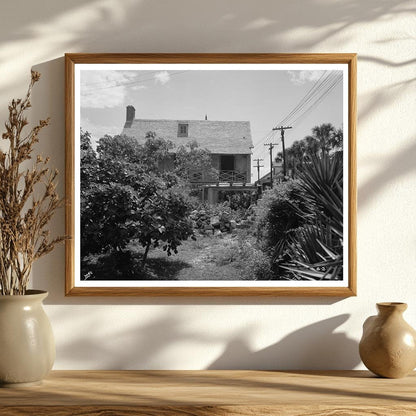 Vintage Bleak House Photo, St. Augustine FL, 1900s