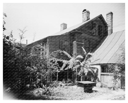 Rodriguez-Avero-Sanchez House, St. Augustine, FL, 1953