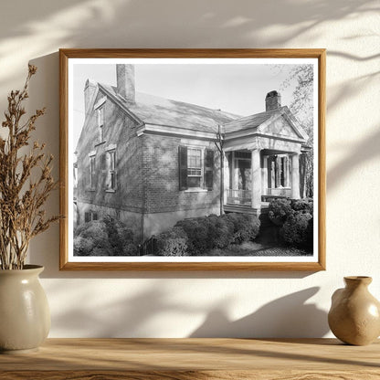 Vintage Athens GA Home Photo, Carnegie Survey 1957