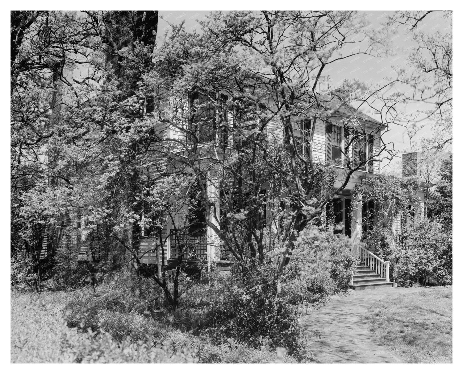Vintage House Photo, Athens GA, Early 20th Century