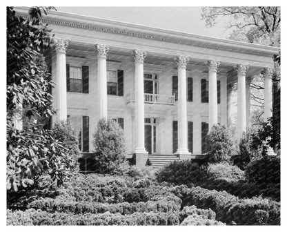Presidents Home, UGA, Athens, GA - 1855 Vintage Photo