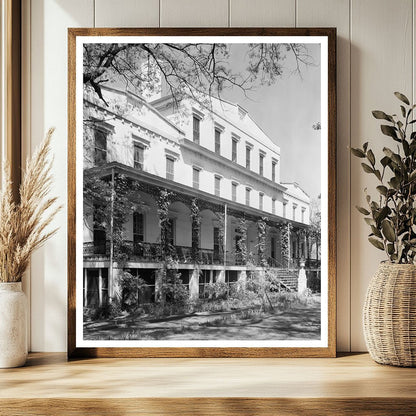 Historic Building in Athens, GA - 1858 Vintage Photo