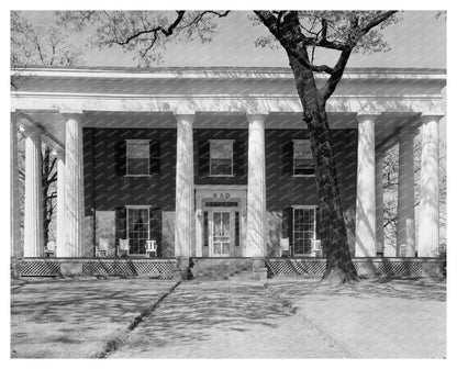 K.A. Theta House, Athens GA, 1845 Historical Photo