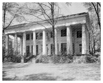 Historic School Building in Athens, GA - 1953 Photo