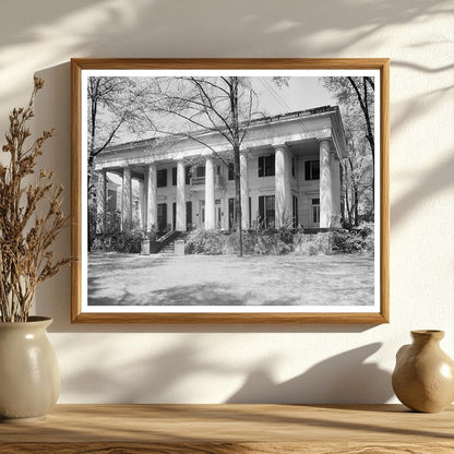 Historic School Building in Athens, GA - 1953 Photo