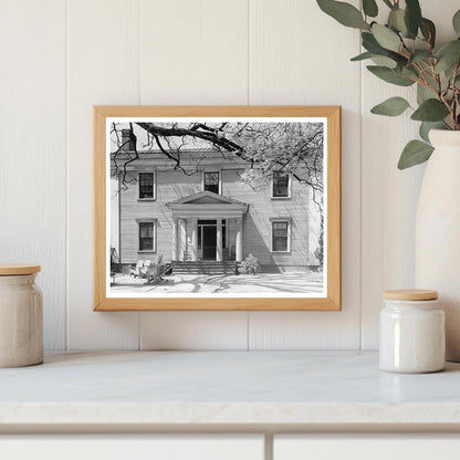 1850 Frame House in Athens, GA - Historic Architecture