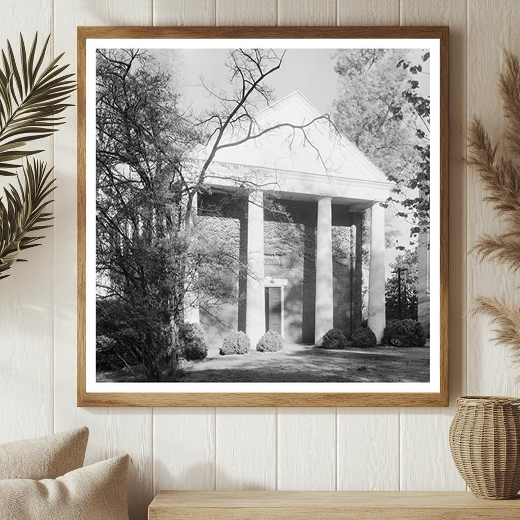 Historic Athens Building, Georgia 1836 - Vintage Photo