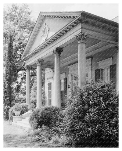 Columbus GA Architectural Details 1900s Vintage Photo