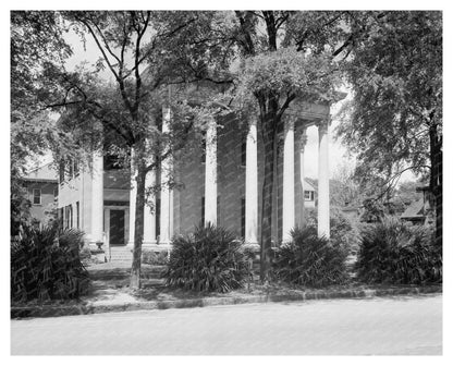 Historic House in Columbus, Georgia, 1857