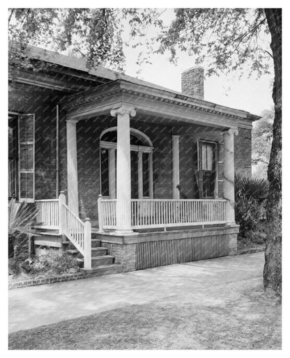 Columbus GA 1853 Vintage Architectural Photograph