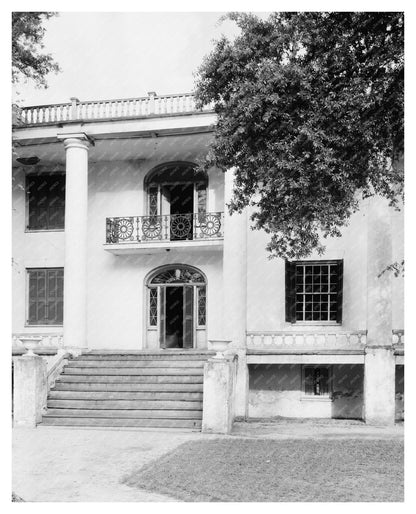 Historic Building in Columbus, GA (1830) Vintage Photo